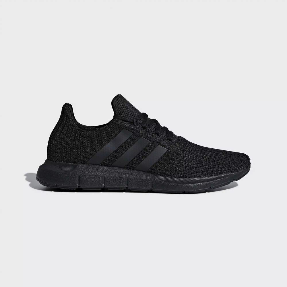 Adidas Swift Run Tenis Negros Para Hombre (MX-67163)